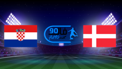 مشاهدة مباراة كرواتيا والدنمارك بث مباشر اليوم 10-6-2022 دوري الامم الاوروبية